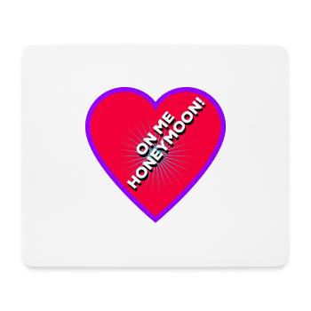 Auf mich Flitterwochen! - Mousepad (Querformat) - Weiß - Vorne