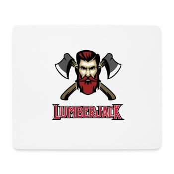 Lumberjack - Holzfäller - Mousepad (Querformat) - Weiß - Vorne