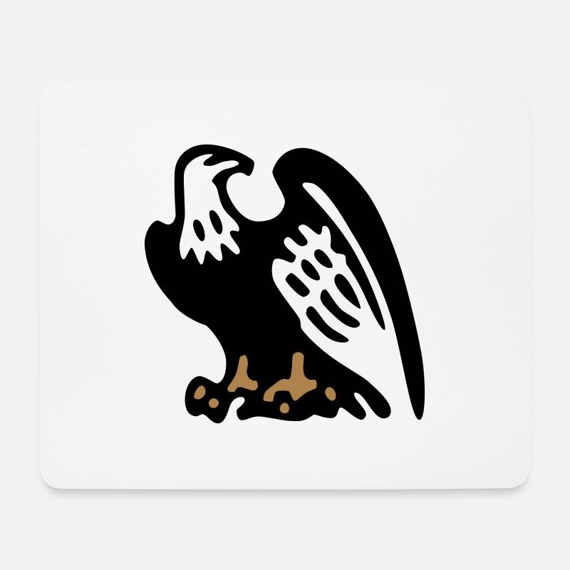 aigle aquila2 - Tapis de souris (format paysage) - blanc