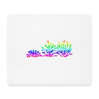 Idée de cadeau de tatouage tribal de plongeur corail maori - Tapis de souris (format paysage) - blanc - Devant