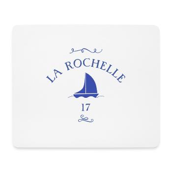 la rochelle bateau - Tapis de souris (format paysage) - blanc - Devant