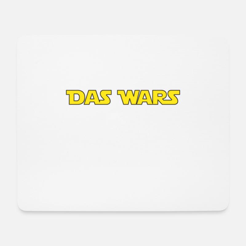 das wars - Ende - Finito - Mousepad (Querformat) - Weiß