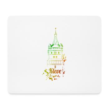Schwanenburg Turm Kleve 47533 - poisen - Mousepad (Querformat) - Weiß - Vorne