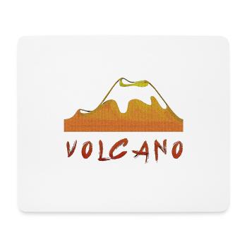 Volcano - Mouse Pad (horizontal) - white - Front