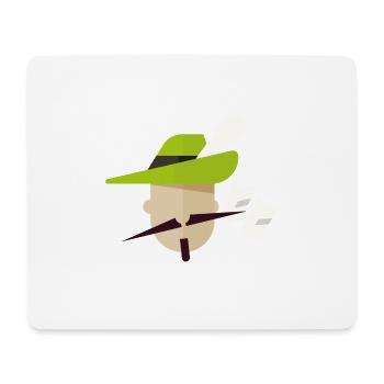 Robin Hood - Archer - Hero - Mousepad (Querformat) - Weiß - Vorne
