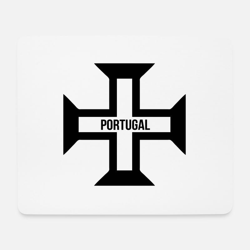 portugal - Mousepad (Querformat) - Weiß