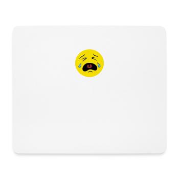 Heul no fest, na musch scho ned so viel bronza. - Mousepad (Querformat) - Weiß - Vorne