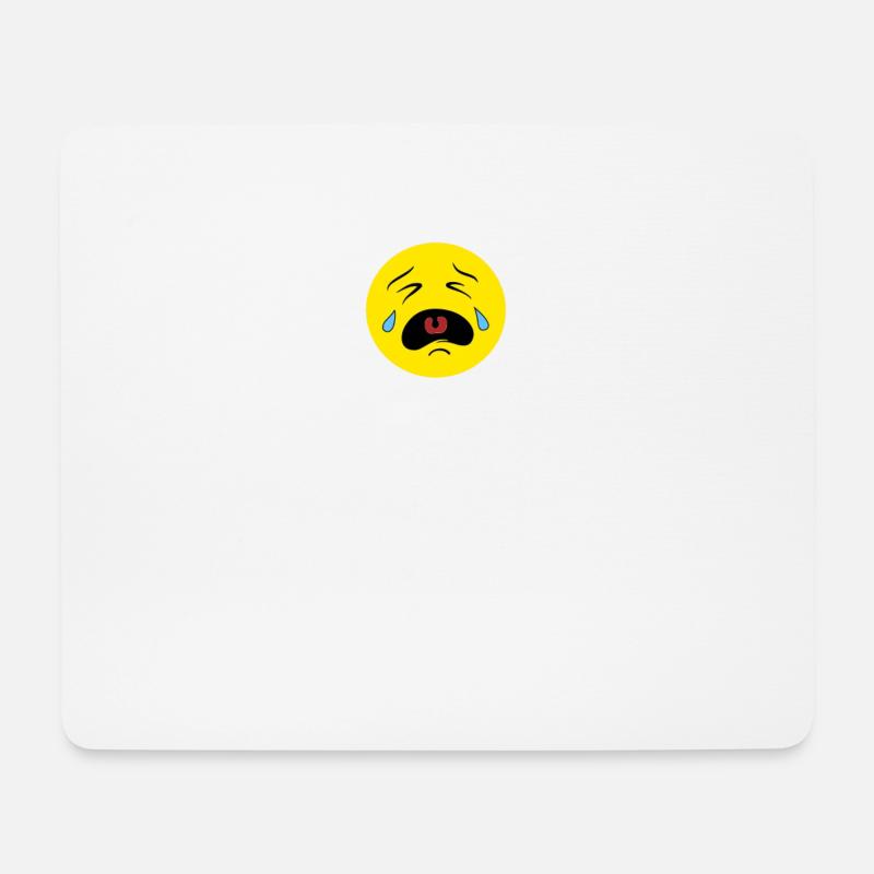 Heul no fest, na musch scho ned so viel bronza. - Mousepad (Querformat) - Weiß