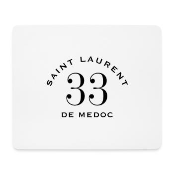 Heiliger Laurent de Médoc 33 Gironde - Mousepad (Querformat) - Weiß - Vorne