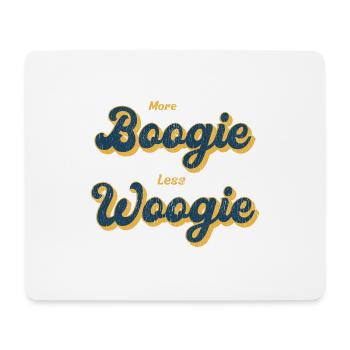 Boogie Woogie dance dancer gift - Mouse Pad (horizontal) - white - Front