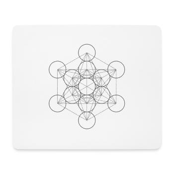 Metatron - Mouse Pad (horizontal) - white - Front
