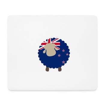 Neuseeländische Schaf flagge Neuseelands Geschenk - Mousepad (Querformat) - Weiß - Vorne