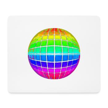 Sphere - Mouse Pad (horizontal) - white - Front