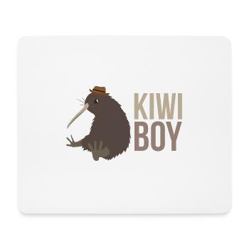 New Zealand Kiwi Boy Partnerlook Lustige Geschenk - Mousepad (Querformat) - Weiß - Vorne