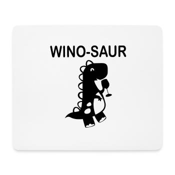 WINO SAUR - Mousepad (Querformat) - Weiß - Vorne