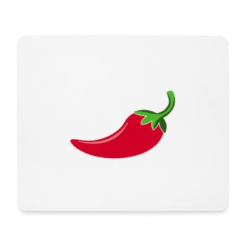 Spicy Chilly - Mouse Pad (horizontal) - white - Front