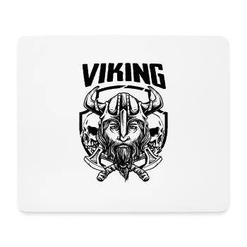 Viking - Wikinger - Norwegen - Berserker - black - Mousepad (Querformat) - Weiß - Vorne