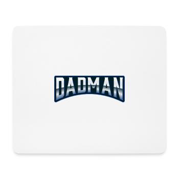 Coole Dadman-T-Shirt father's day gifts - Mousepad (Querformat) - Weiß - Vorne