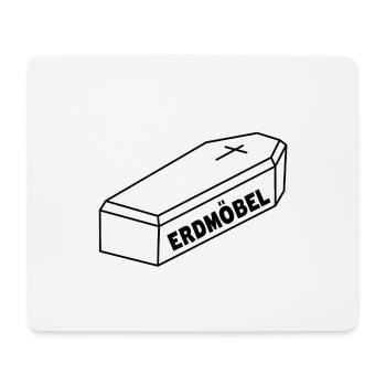 Erdmöbel - Mousepad (Querformat) - Weiß - Vorne