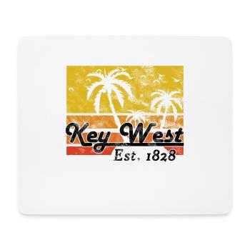 Key West Florida Vintage - Mousepad (Querformat) - Weiß - Vorne
