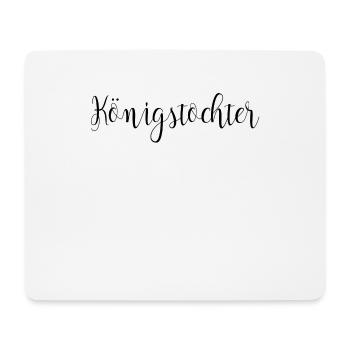 Königstochter Christliches Jesus T-Shirt Frauen - Mousepad (Querformat) - Weiß - Vorne