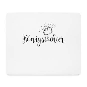 Königstochter Jesus Christlich - Mousepad (Querformat) - Weiß - Vorne