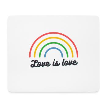 Love is Love - Mouse Pad (horizontal) - white - Front