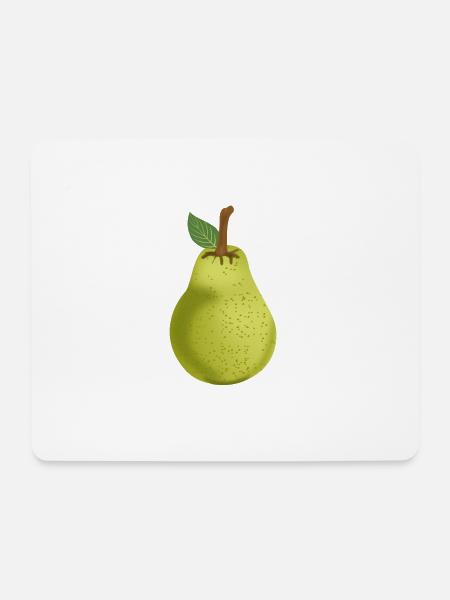 pear - Mouse Pad (horizontal) - white