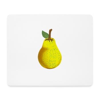 Juicy pear - Mouse Pad (horizontal) - white - Front