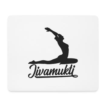 Jivamukti - Yoga - Tapis de souris (format paysage) - blanc - Devant