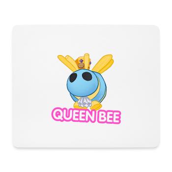 Queen Bee Cartoon - Mouse Pad (horizontal) - white - Front