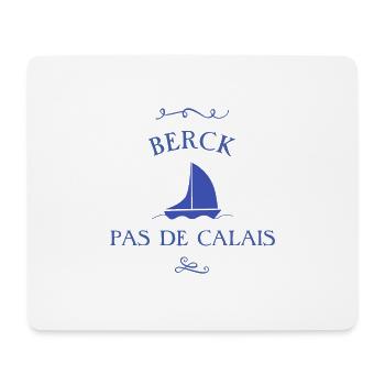 berck t-shirt kein calais weihnachtsgeschenkboot - Mousepad (Querformat) - Weiß - Vorne