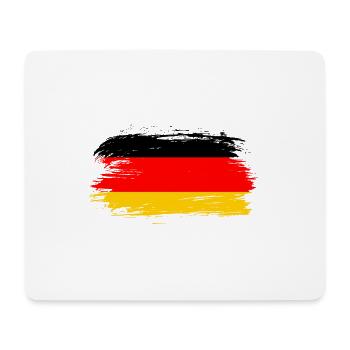 Germany Flag - Mouse Pad (horizontal) - white - Front