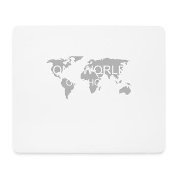 Reisen Reise Urlaub Spruch - Mousepad (Querformat) - Weiß - Vorne