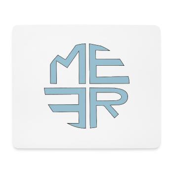 Mer turquoise - Tapis de souris (format paysage) - blanc - Devant