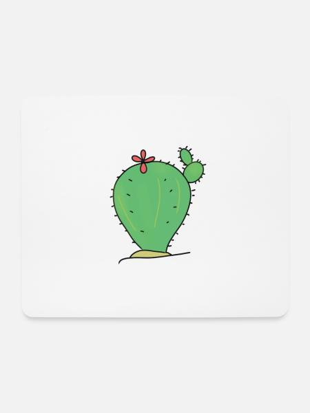 KAKTUS CACTUS - Mousepad (Querformat) - Weiß