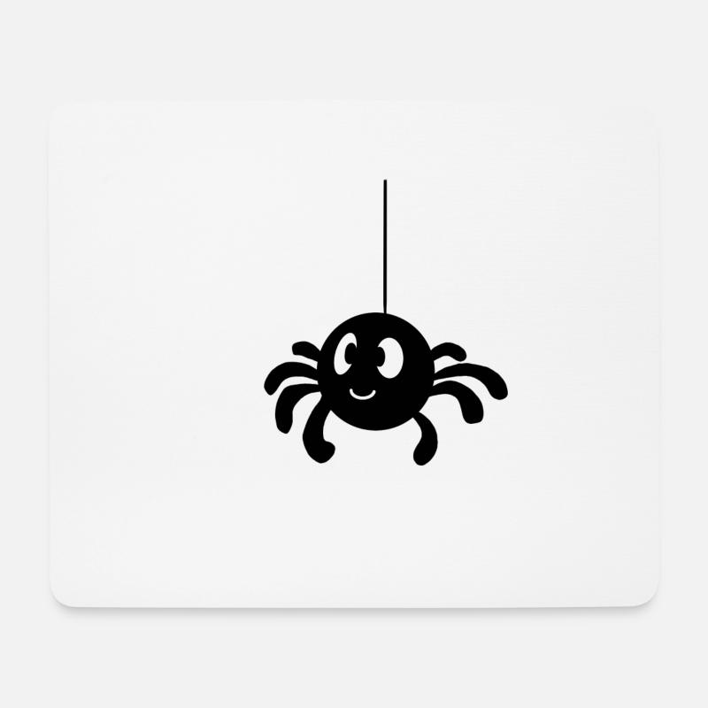 süße Spinne Halloween Geschenk Spinnen Kostüm - Mousepad (Querformat) - Weiß