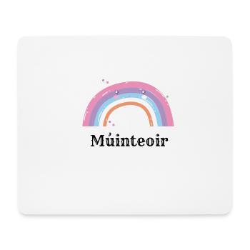 Múinteoir - Mouse Pad (horizontal) - white - Front