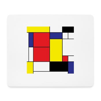 Idée cadeau vintage de symboles mathématiques art moderne - Tapis de souris (format paysage) - blanc - Devant