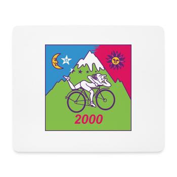 Albert Hofmann LSD 2000 - Mouse Pad (horizontal) - white - Front