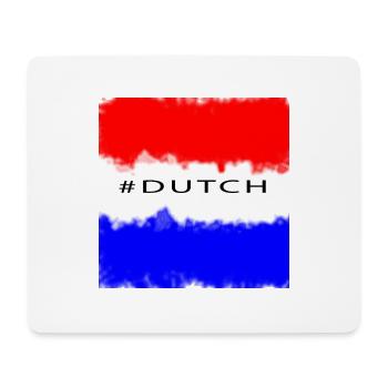 #Niederländisch - Mousepad (Querformat) - Weiß - Vorne