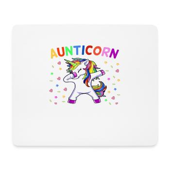 Tante Horn wie eine normale Tante nur fantastischer - Mousepad (Querformat) - Weiß - Vorne