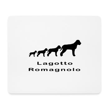 Familie Lagotto Romagnolo - Mousepad (Querformat) - Weiß - Vorne