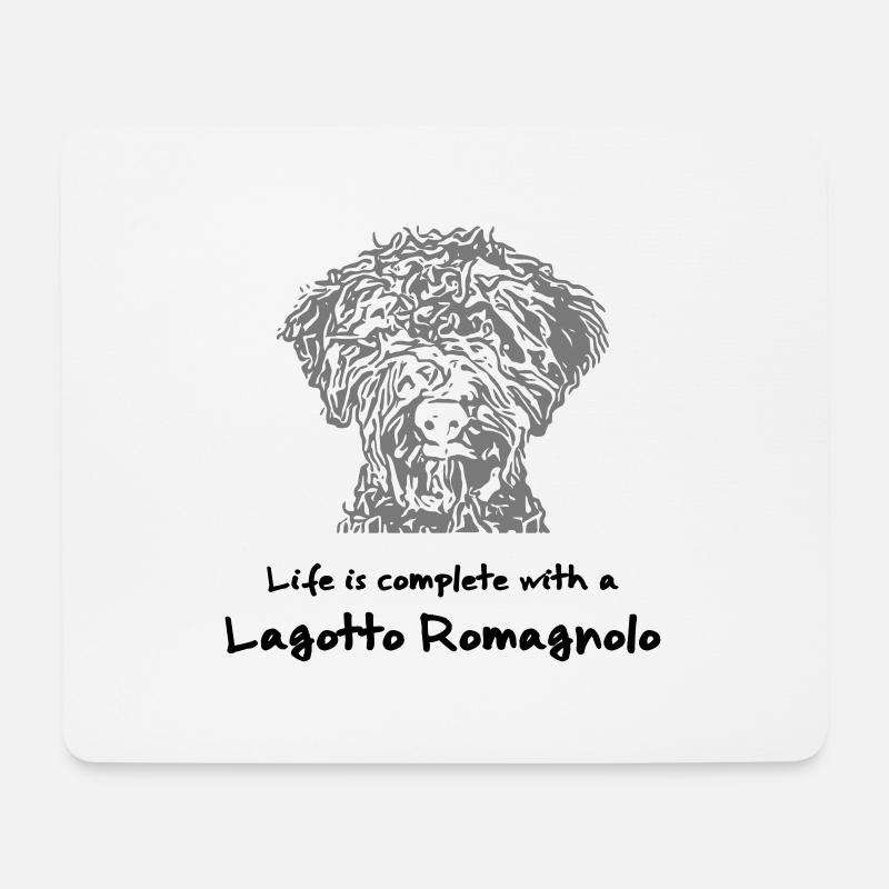 life1 4 - Mousepad (Querformat) - Weiß