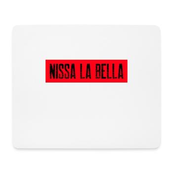cadeau NISSA LA BELLA supporter ville de nice - Tapis de souris (format paysage) - blanc - Devant