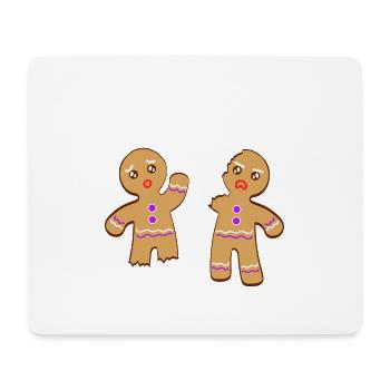 "Je ne peux pas sentir mes jambes quoi?" Design - Tapis de souris (format paysage) - blanc - Devant