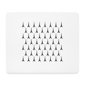 Eiffel Tower - Mouse Pad (horizontal) - white - Front