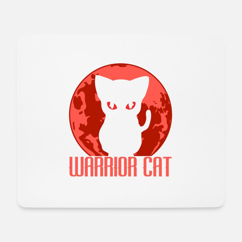 Karate Martial Arts Fechter Ninja Warrior - Mousepad (Querformat) - Weiß