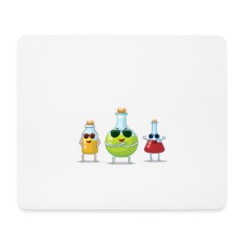 Nous avons des solutions! Cadeau de blague chimiste chimiste - Tapis de souris (format paysage) - blanc - Devant