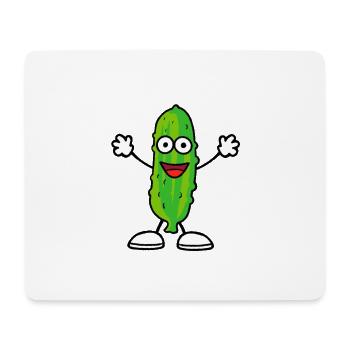 Happy Pickle - Mouse Pad (horizontal) - white - Front